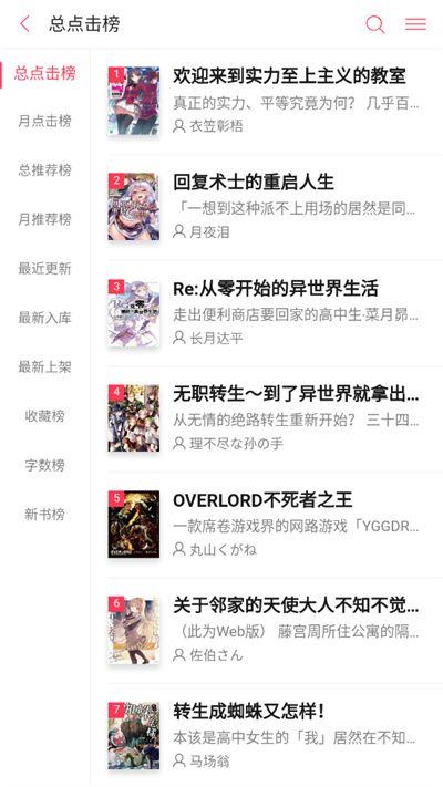 哔哩轻小说客户端截图2