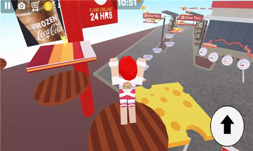 汉堡店制作冲刺(Parkour on burger restaurant)0