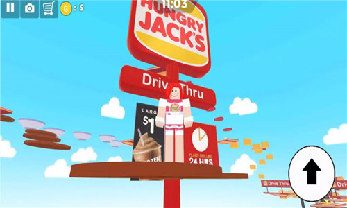 汉堡店制作冲刺(Parkour on burger restaurant)1