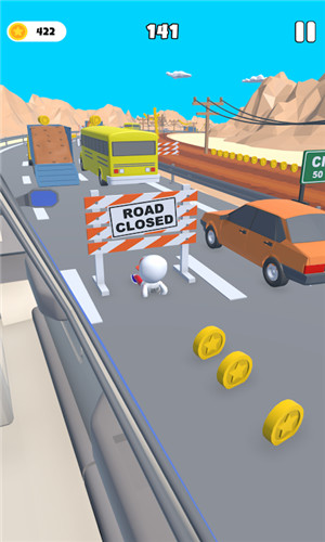 跑酷跳跃达(Parkour Man)截图2