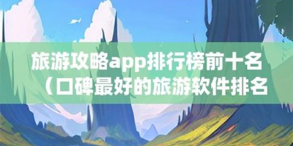 旅游app排行榜前十名