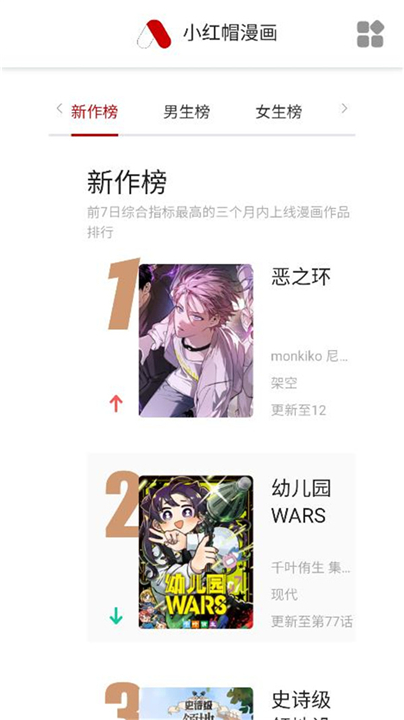 小红帽漫画1