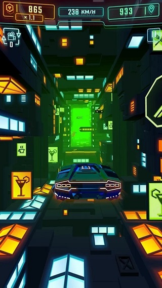 霓虹飞车截图1