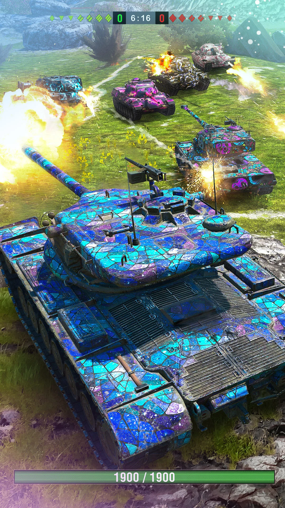 坦克世界闪击战应用宝版本1