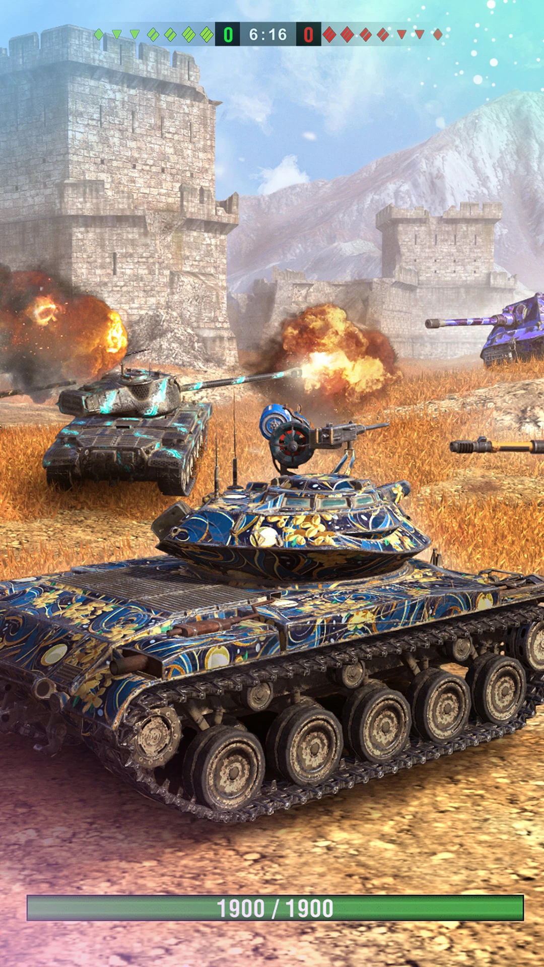 坦克世界闪击战应用宝版本3