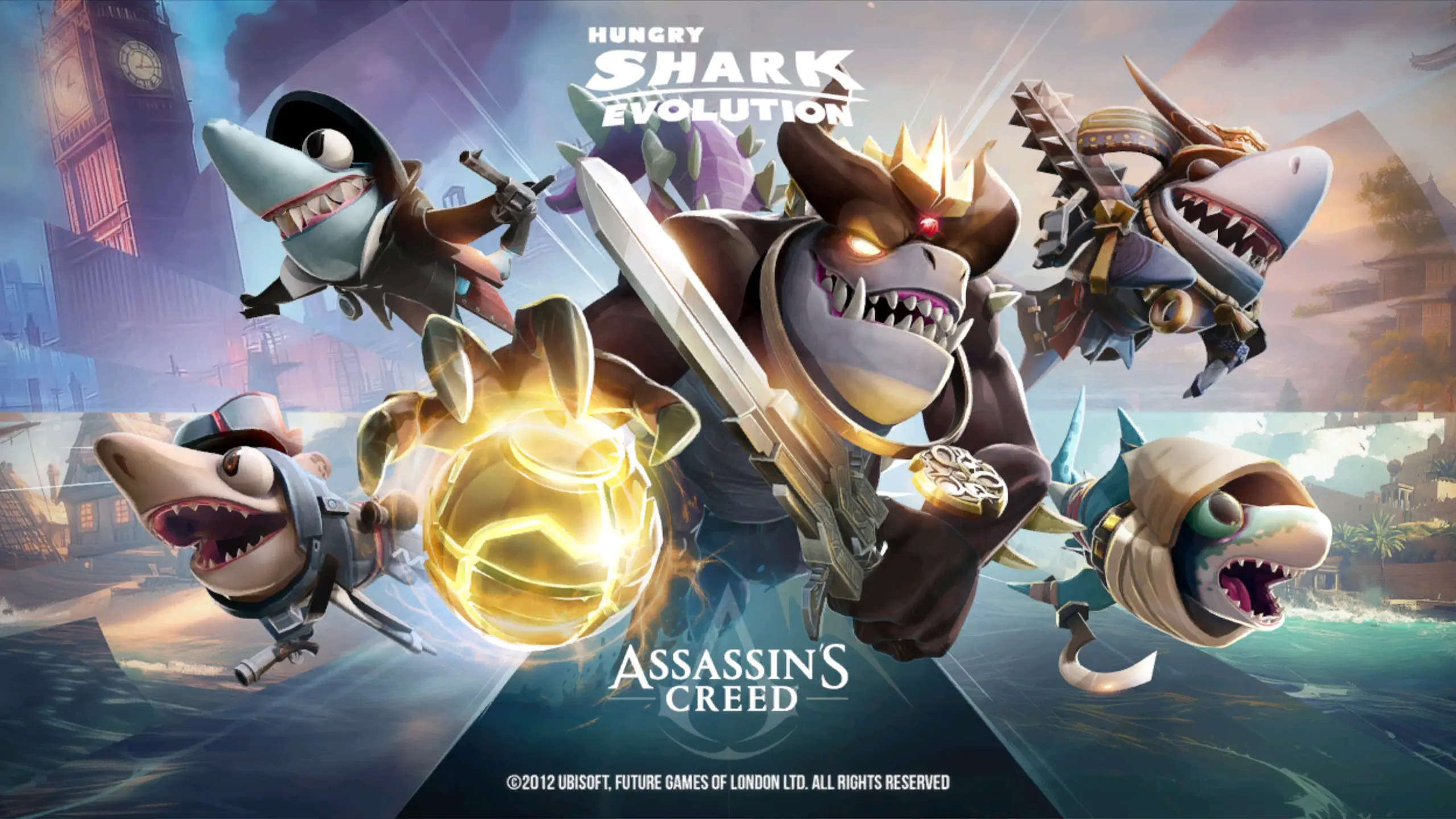 饥饿鲨进化无限金币钻石版截图1