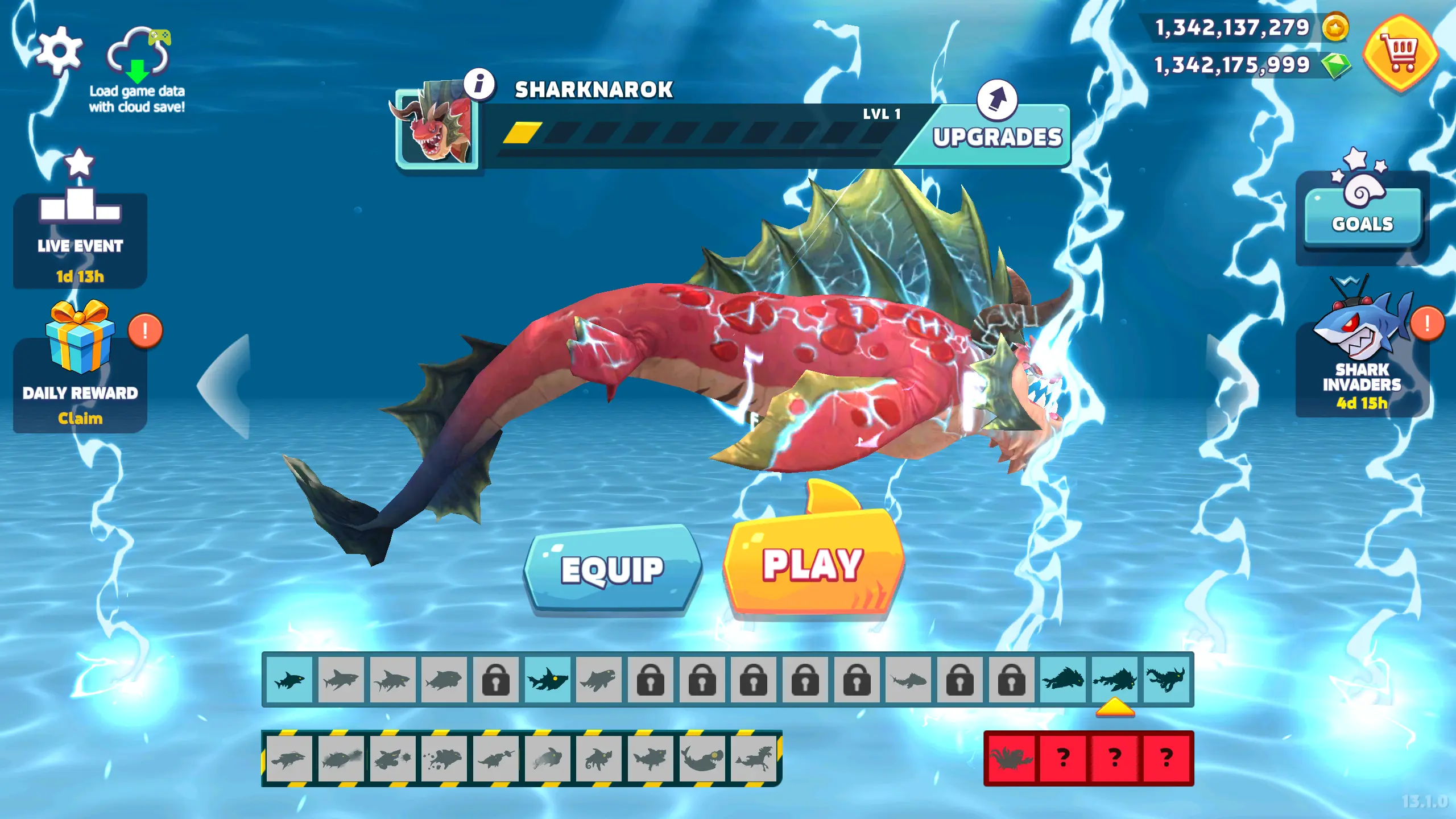 饥饿鲨进化无限金币钻石版截图5