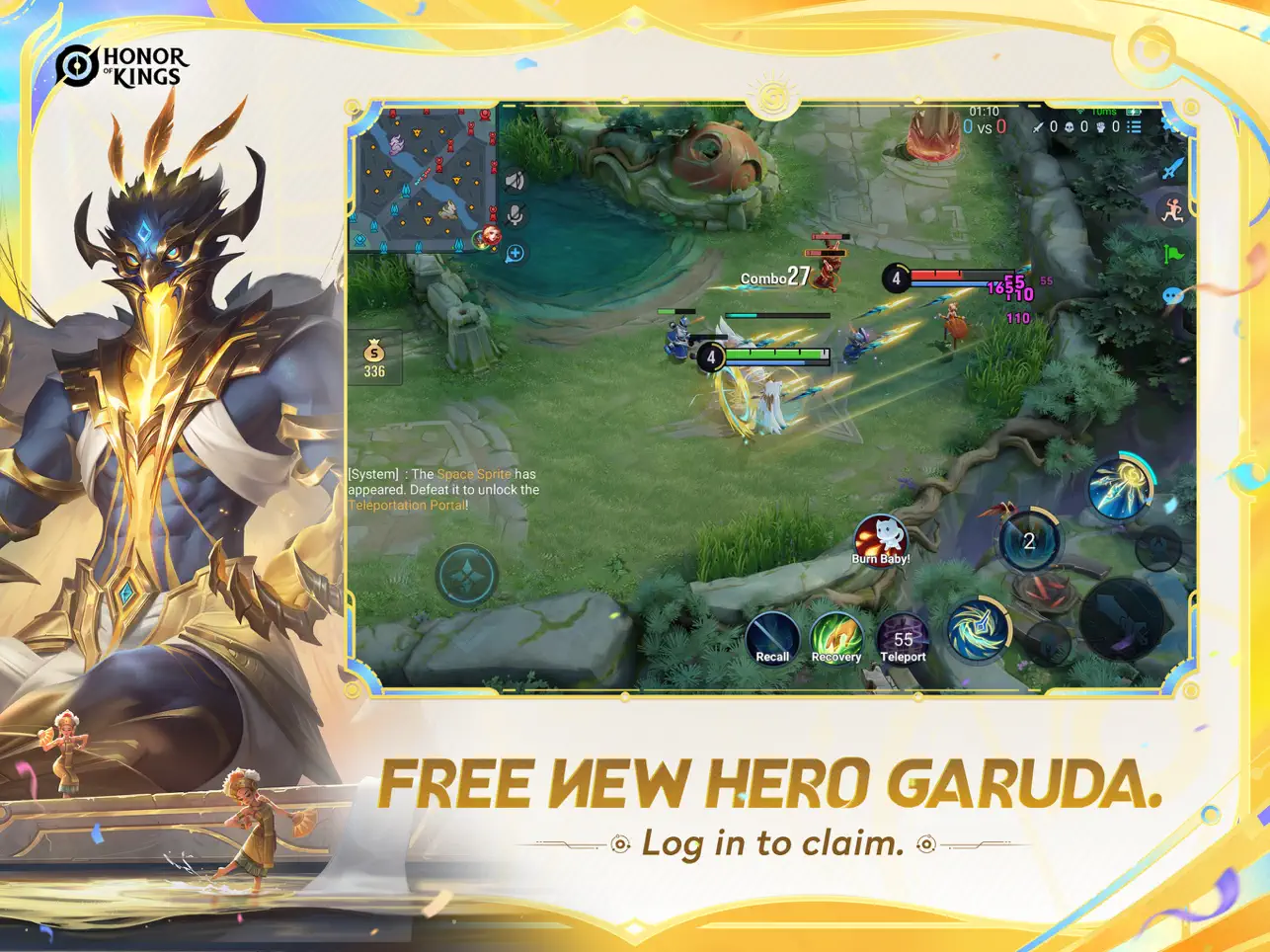 王者荣耀国际服体验服6