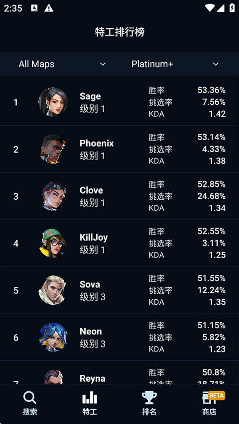 瓦罗兰特战绩查询2