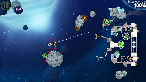 愤怒的小鸟太空版截图4