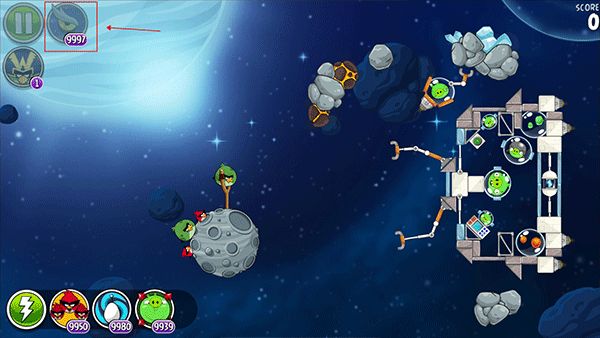 愤怒的小鸟太空版截图3