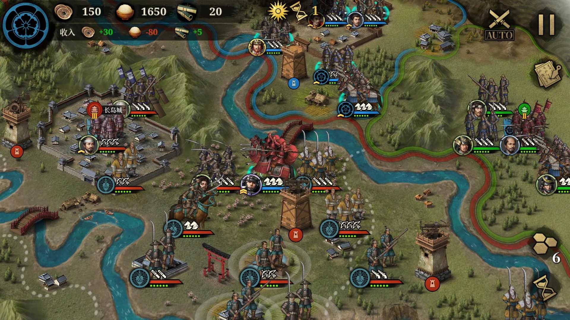 大征服者2战国时代无限金币1