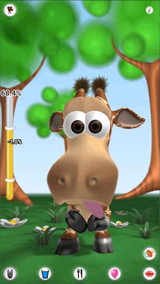 会说话的长颈鹿吉娜1