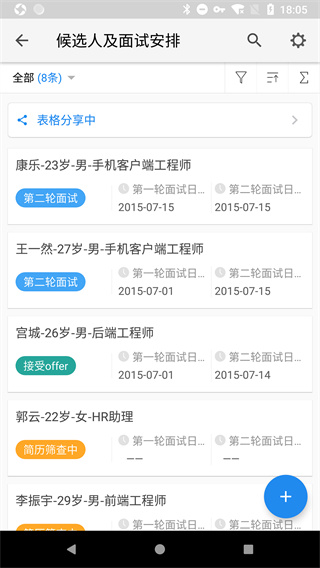 伙伴云表格1