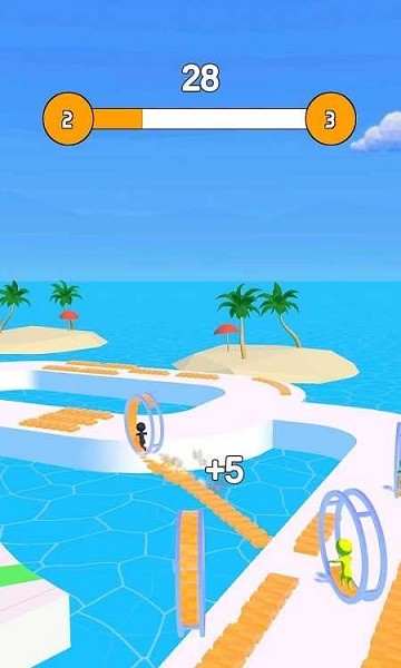 滚铁环捷径赛截图2