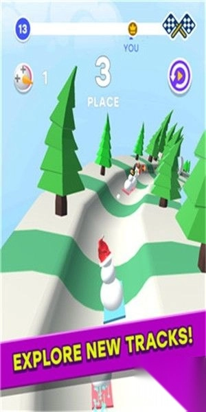 雪人竞赛3D截图1