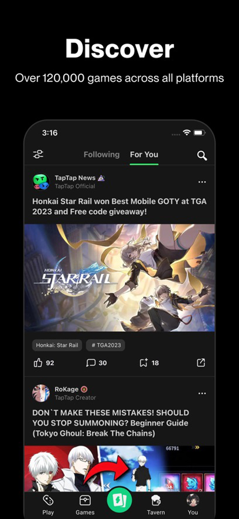 TapTap国际版最新版截图1