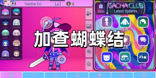 加查蝴蝶结