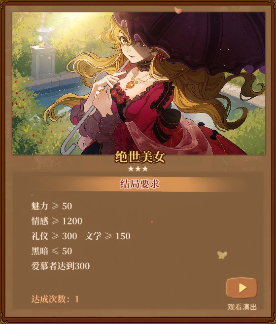火山的女儿职业大全