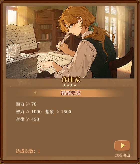 火山的女儿职业大全