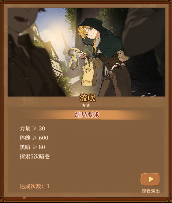火山的女儿职业大全
