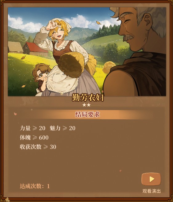 火山的女儿职业大全