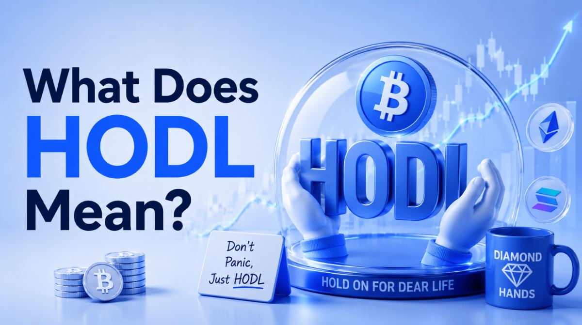 HODL是什么币？加密货币含义、起源与持有策略